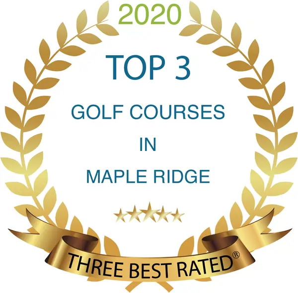 Three Best Rated Award: 2020 Top 3 Golf Courses in Maple Ridge